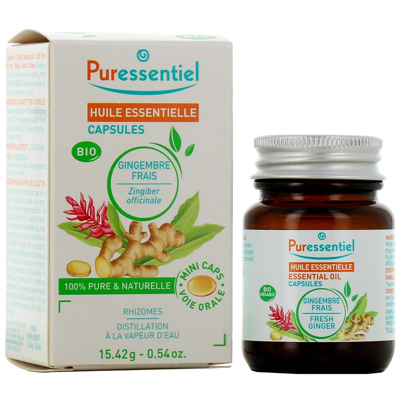 Puressentiel Capsules Gingembre Frais - Puressentiel