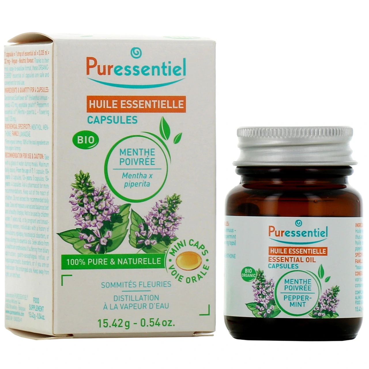 Puressentiel Capsules Menthe Poivrée - Puressentiel