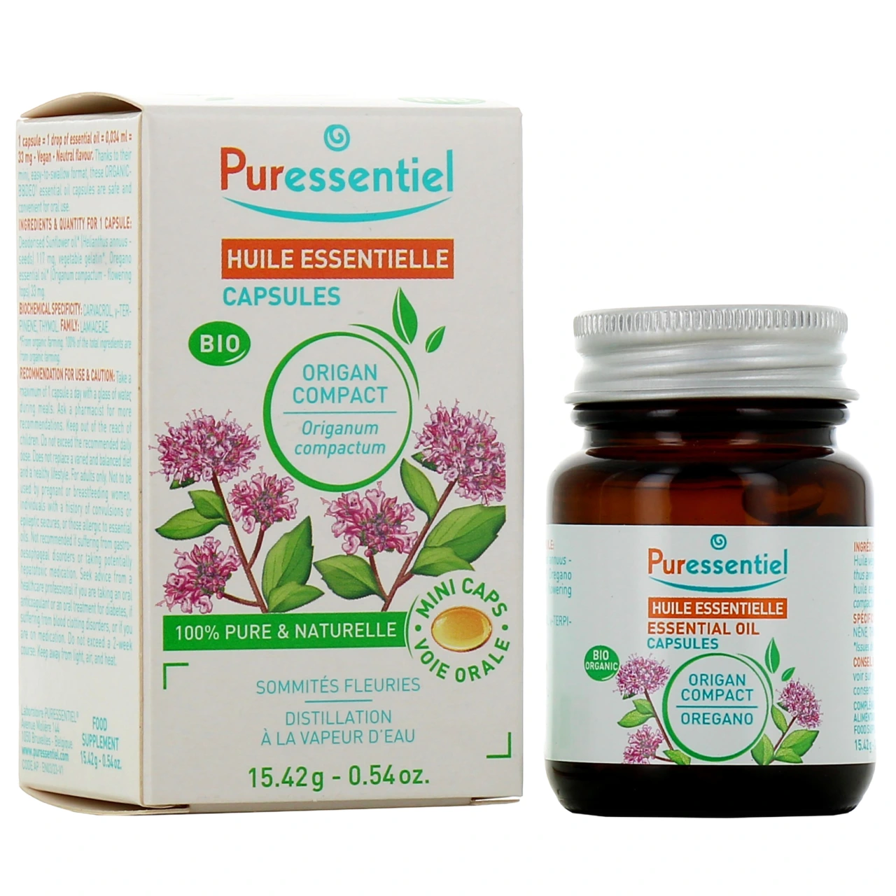 Puressentiel Capsules Origan Compact - Puressentiel