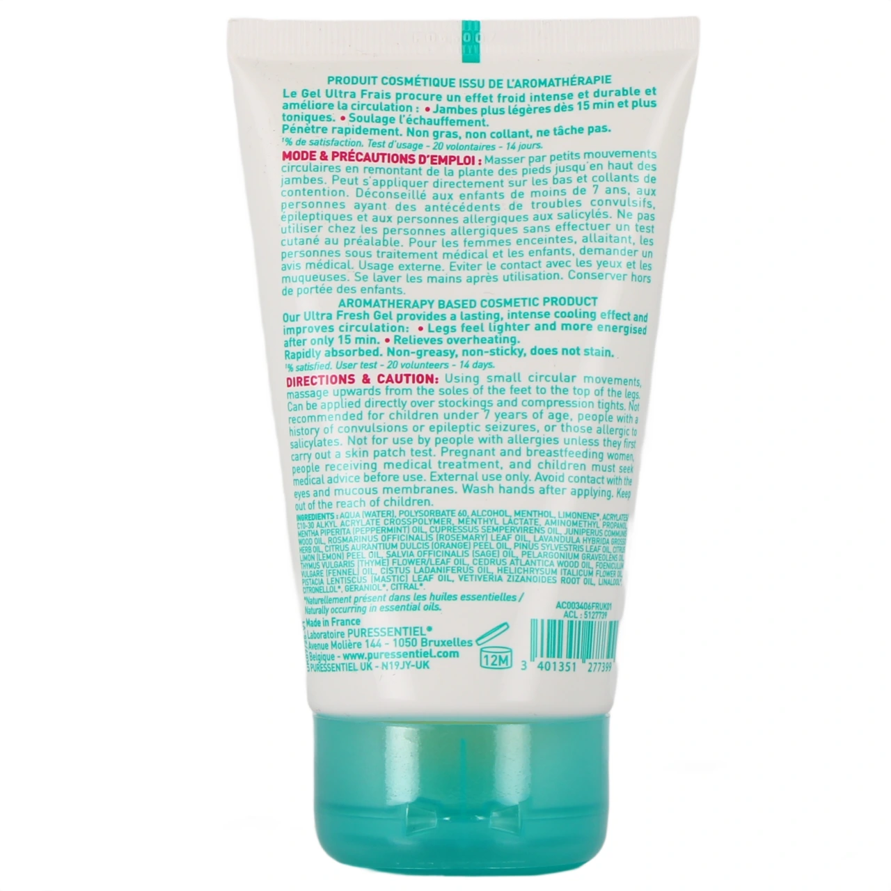 Puressentiel Circulation Gel Ultra Frais - Vue 3