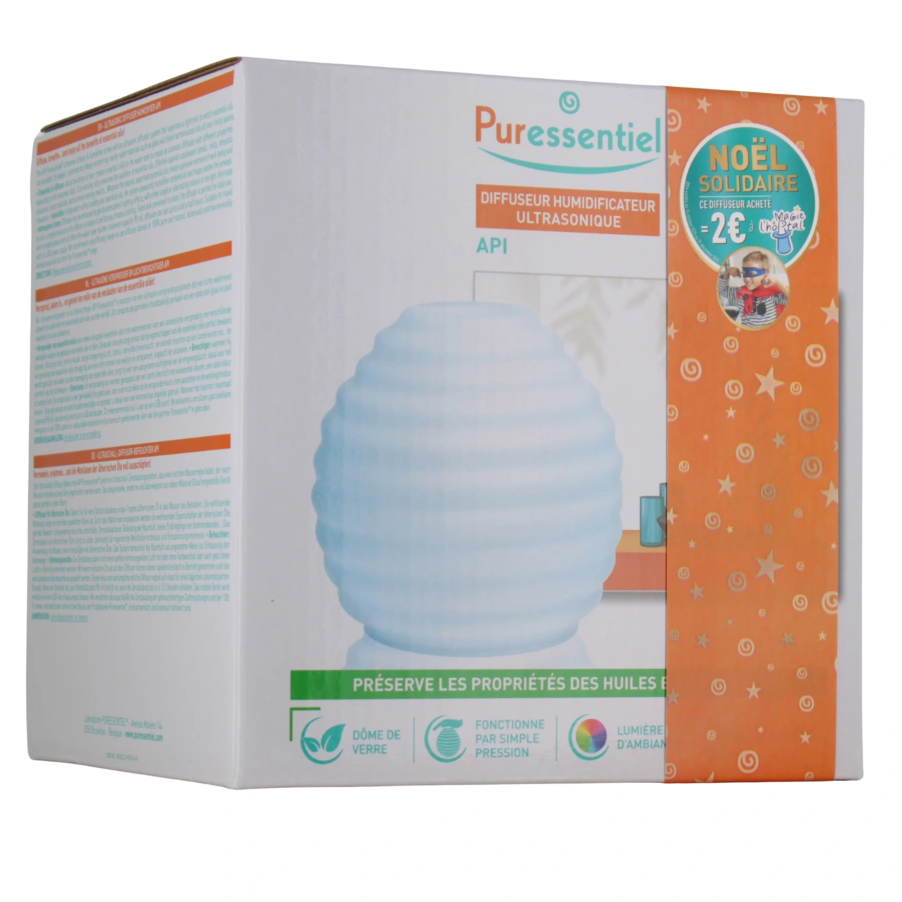 Puressentiel Diffuseur Humidificateur Ultrasonique API - Puressentiel