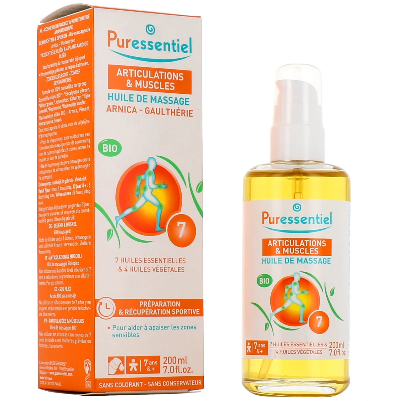 Puressentiel Huile de massage Bio Effort musculaire - Vue 4