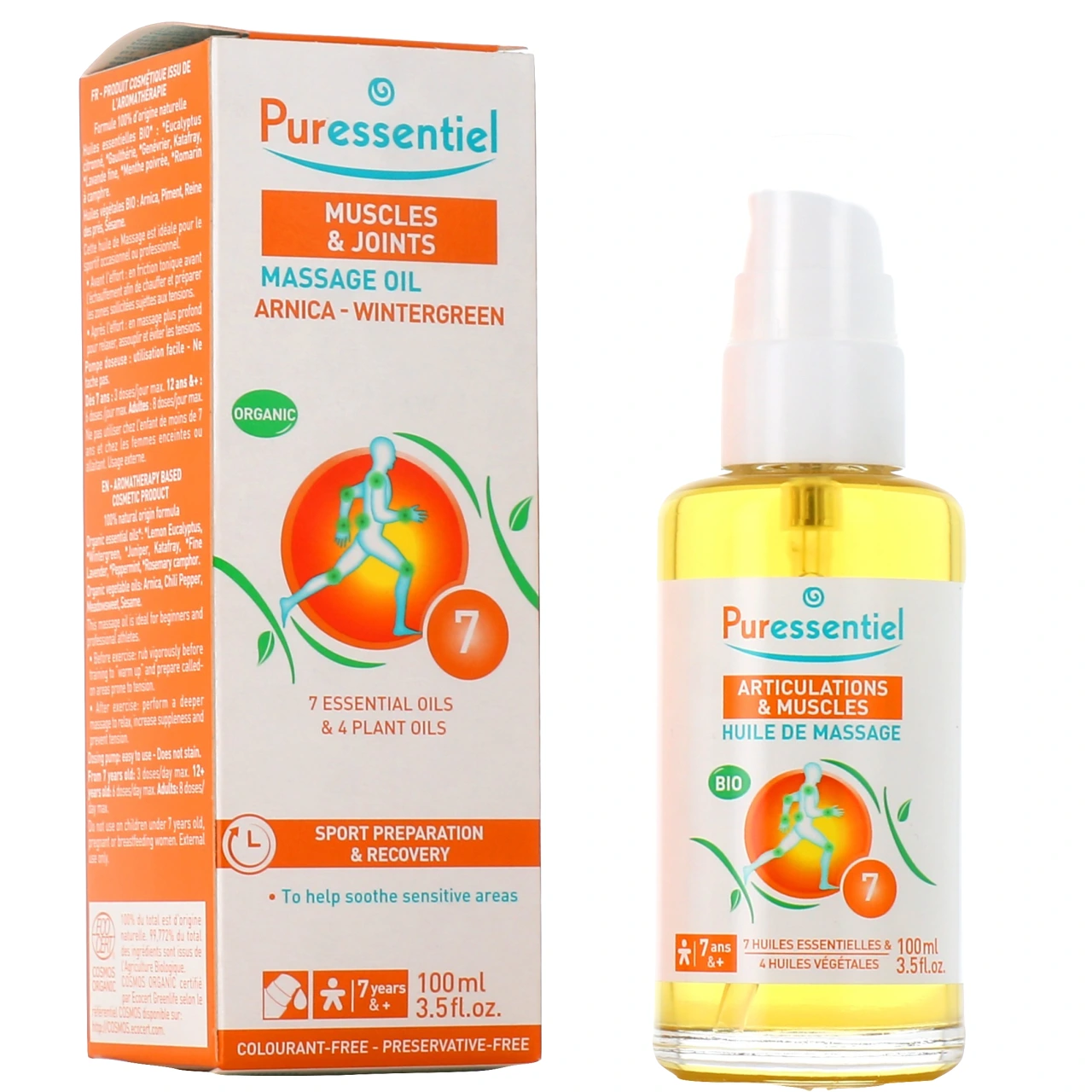 Puressentiel Huile de massage Bio Effort musculaire - Puressentiel