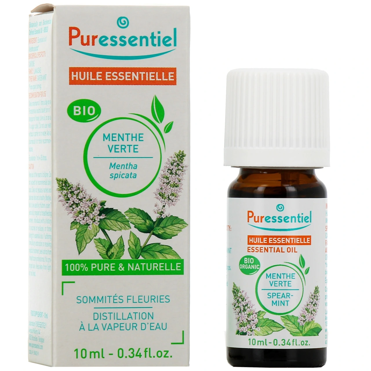 Puressentiel Huile Essentielle de Menthe Verte Bio - Puressentiel