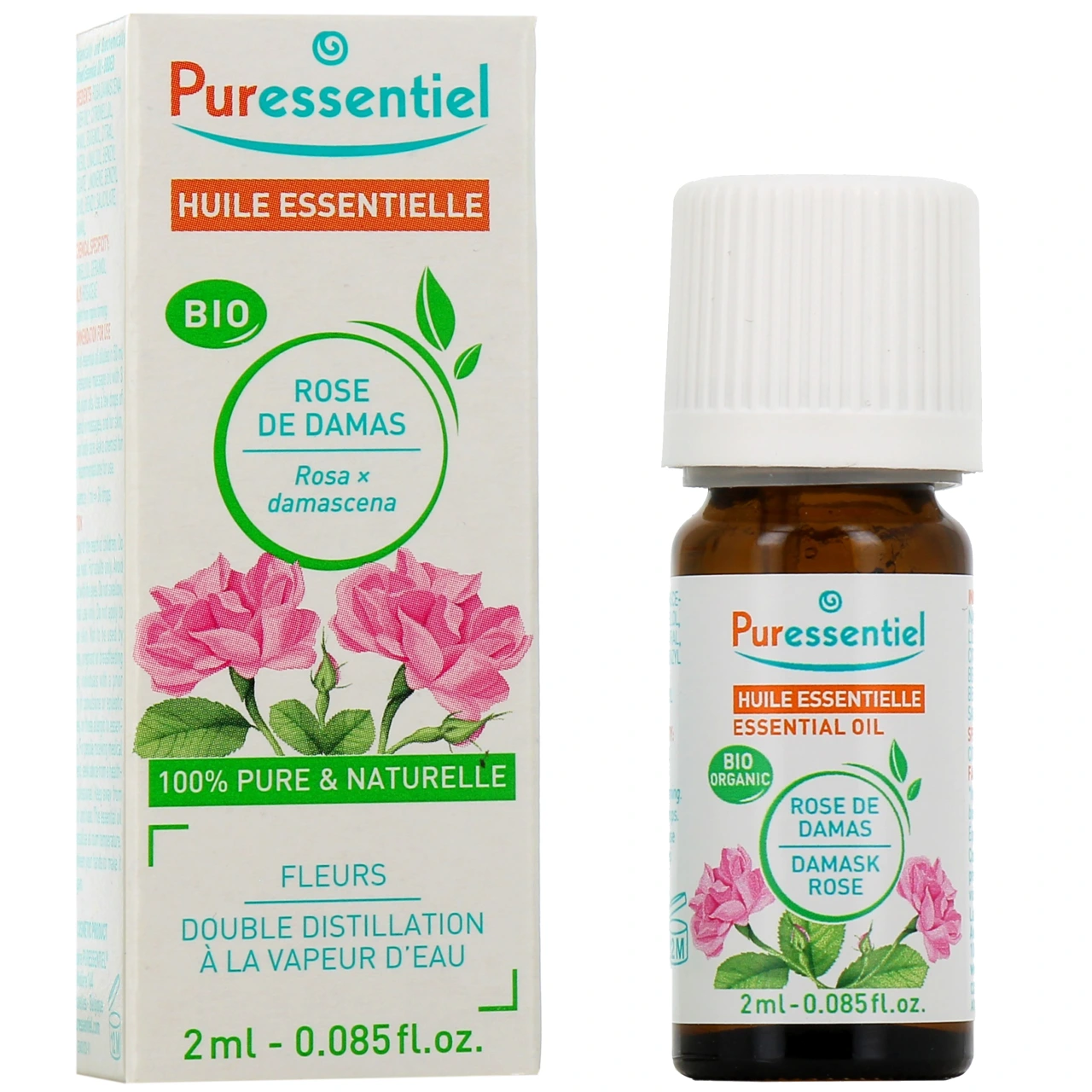 Puressentiel Huile Essentielle de Rose de Damas Bio - Puressentiel