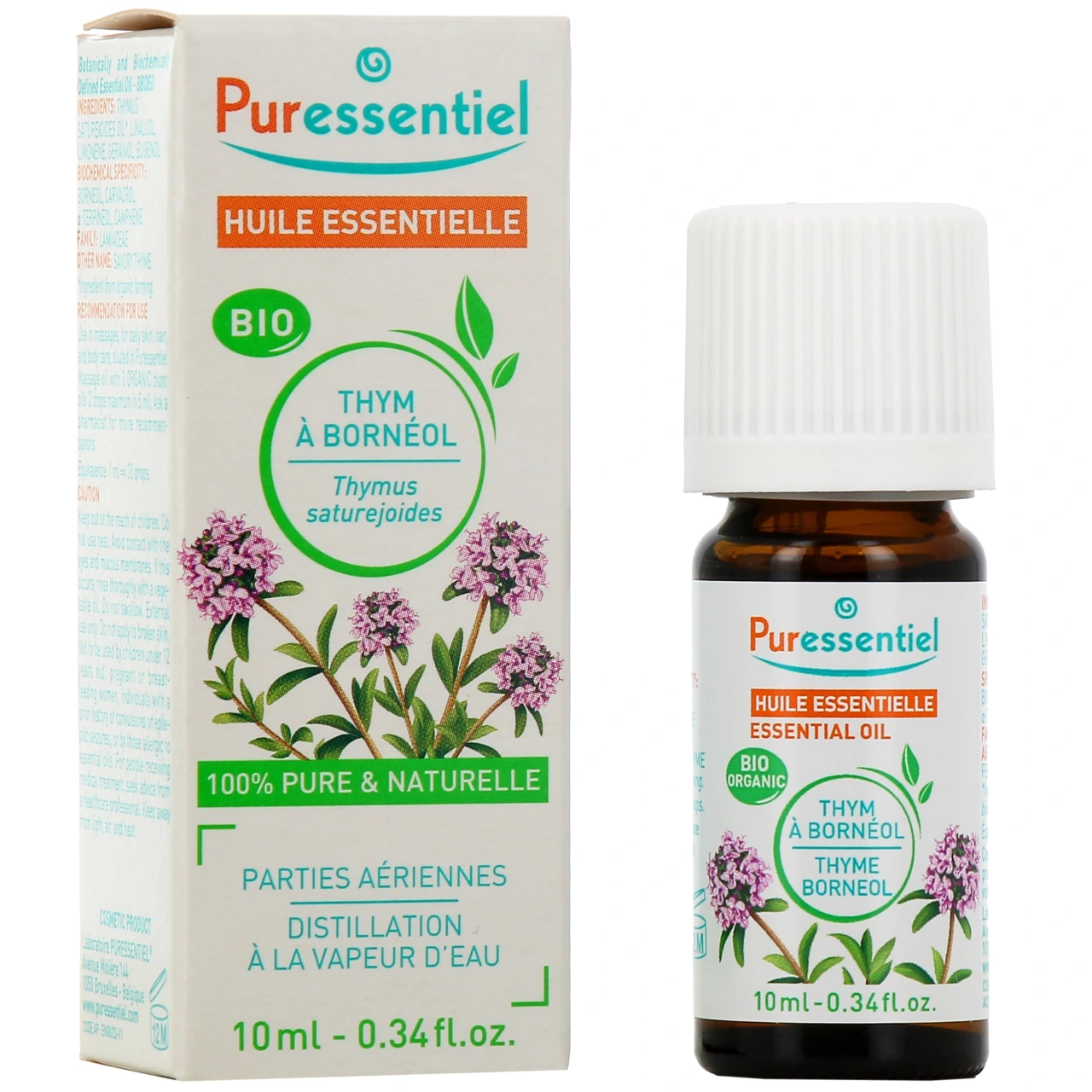 Puressentiel Huile Essentielle de Thym à Bornéol Bio - Puressentiel