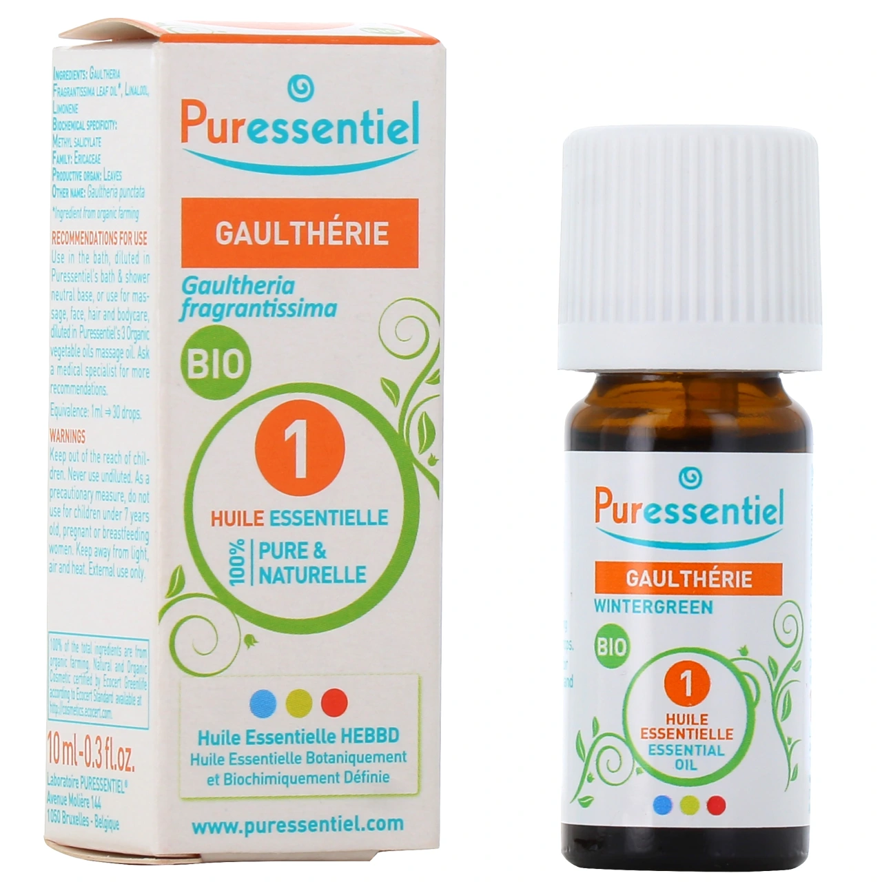 Puressentiel Huile Essentielle Gaulthérie Bio - Puressentiel