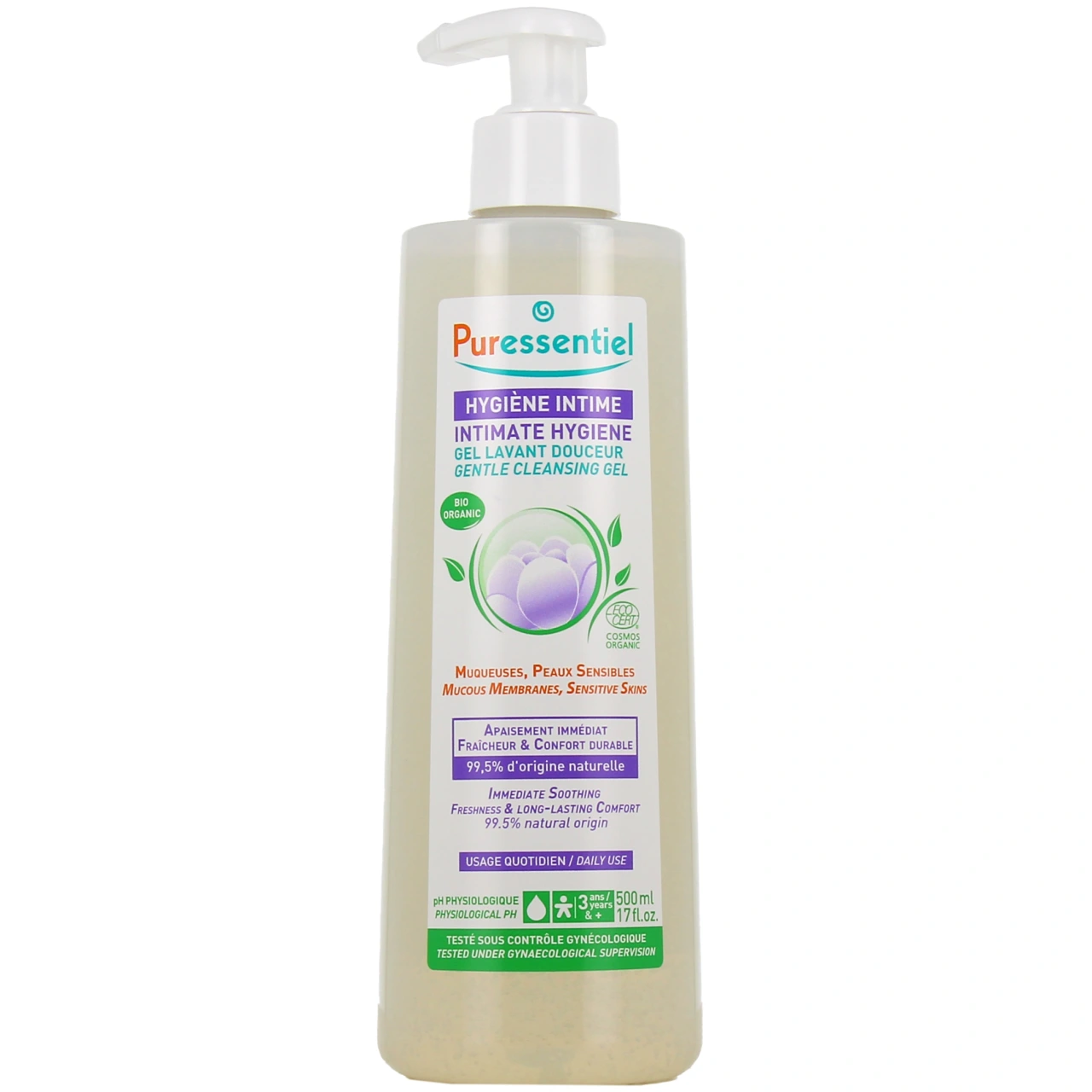 Puressentiel Hygiène Intime Gel lavant douceur certifié Bio - Vue 2