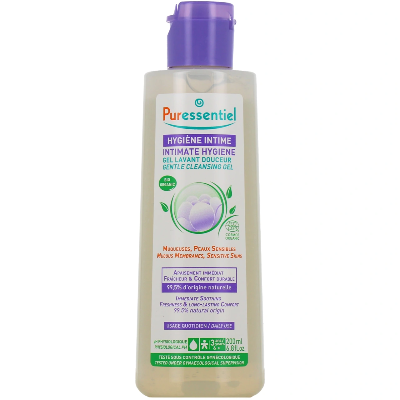 Puressentiel Hygiène Intime Gel lavant douceur certifié Bio - Puressentiel