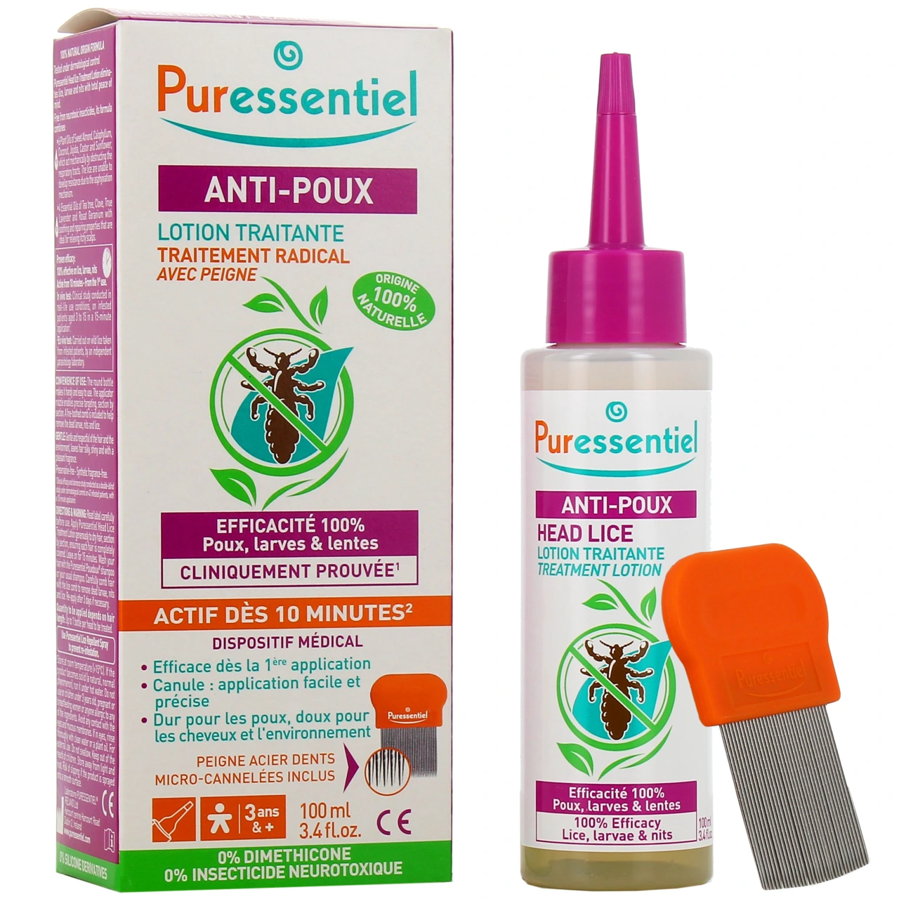 Puressentiel Lotion Anti-Poux - Vue 3