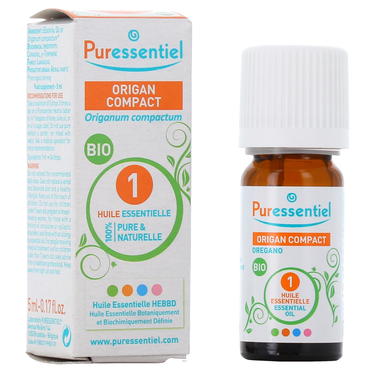 Puressentiel Huile Essentielle Origan Compact Bio - Puressentiel