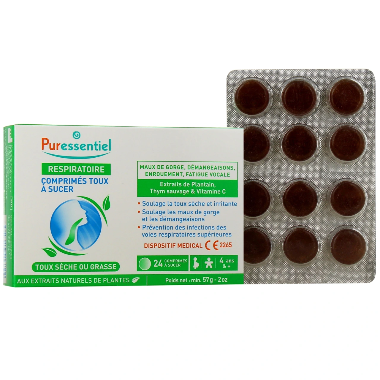 Puressentiel Respiratoire Comprimés Toux - Puressentiel Respiratoire