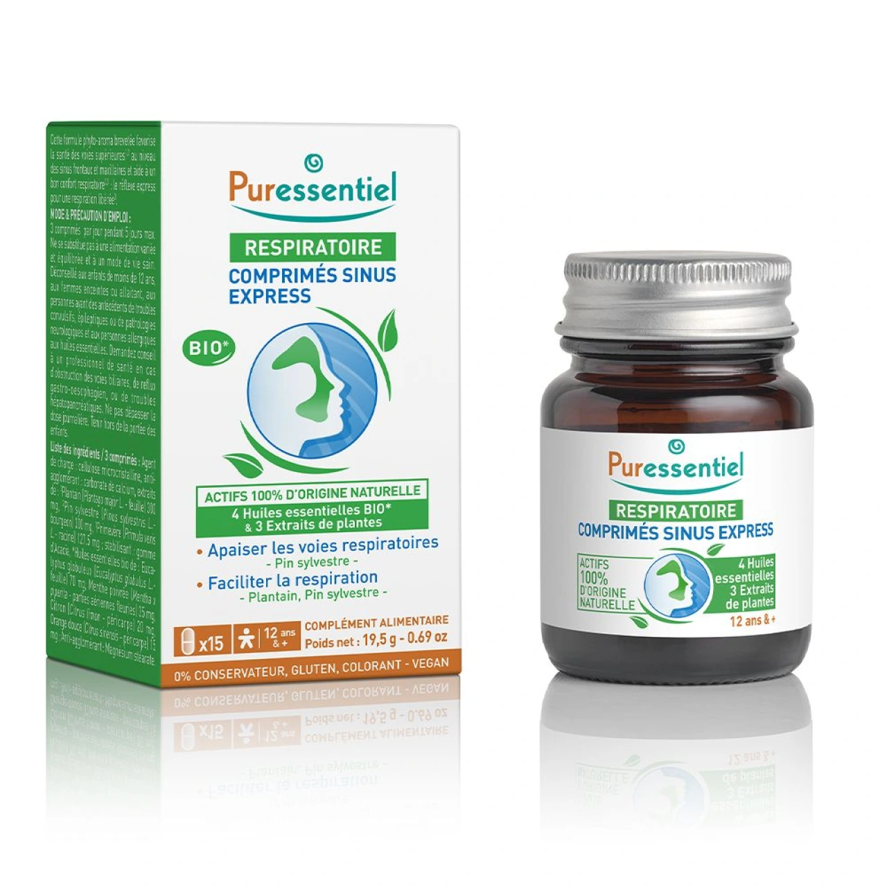 Puressentiel Respiratoire Comprimés Sinus Express - Vue 3