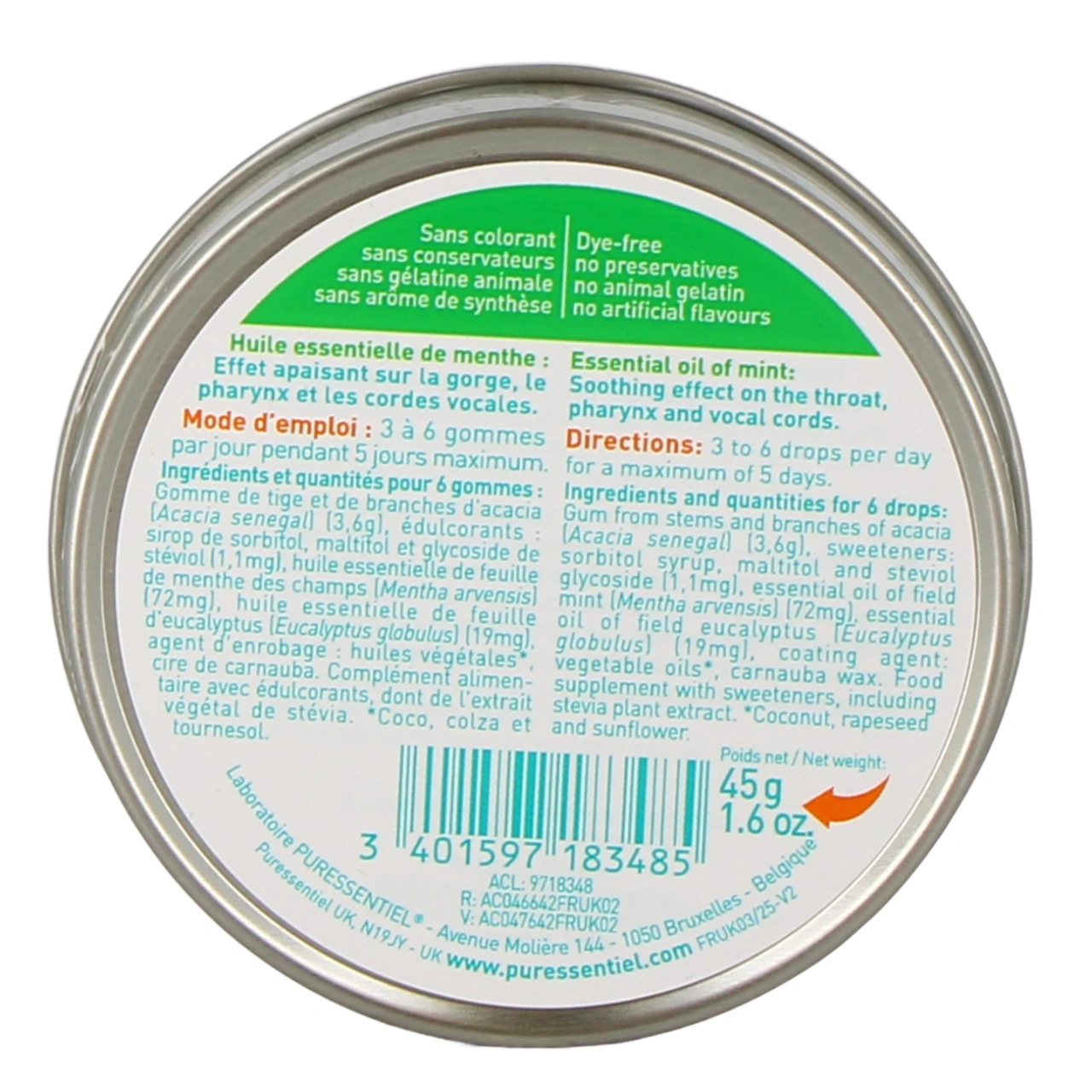 Puressentiel Respiratoire Gommes - Vue 2