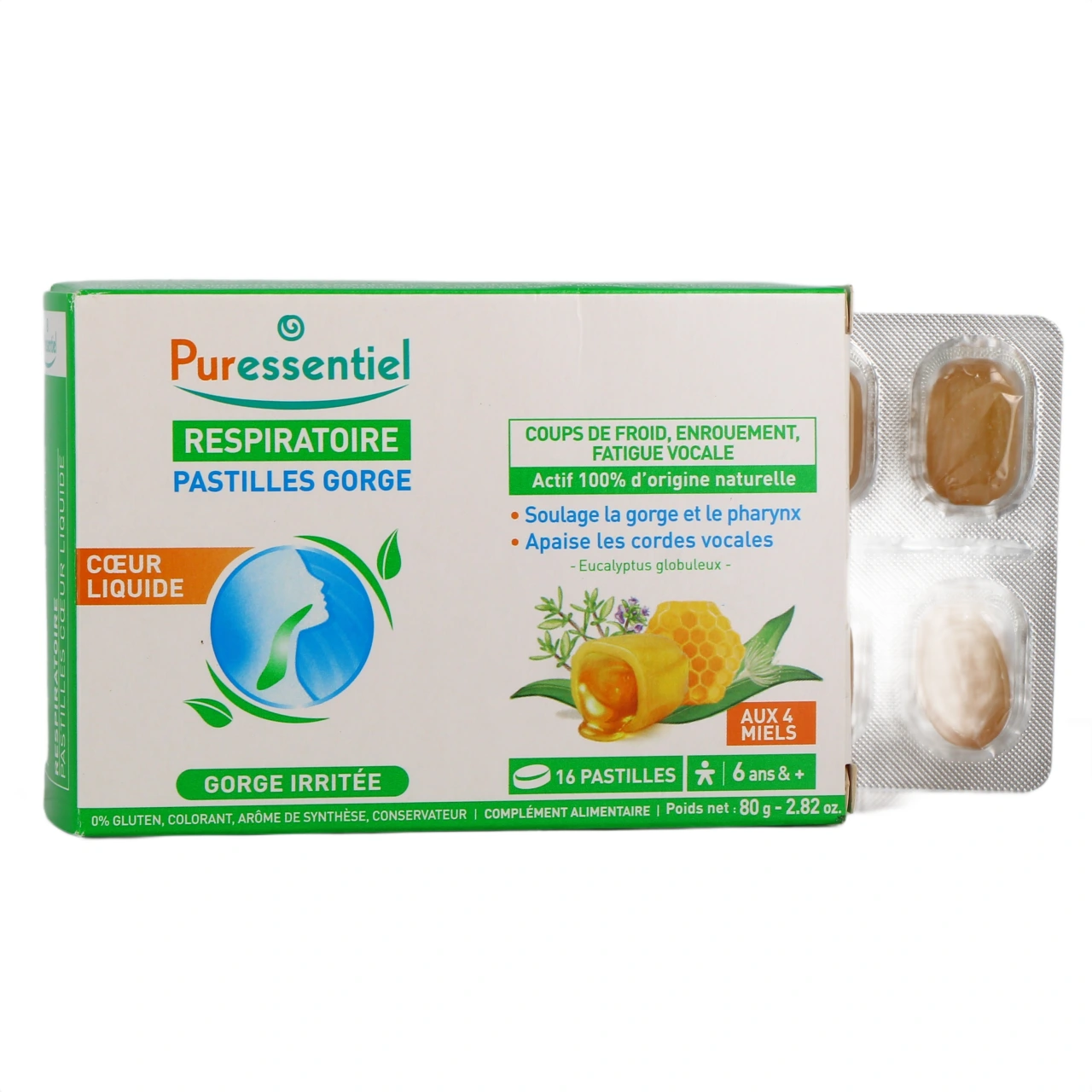 Puressentiel Respiratoire Pastilles Gorge Cœur Liquide - Puressentiel Respiratoire