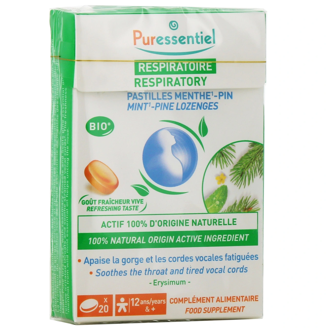 Puressentiel Respiratoire Pastilles Gorge - Vue 4