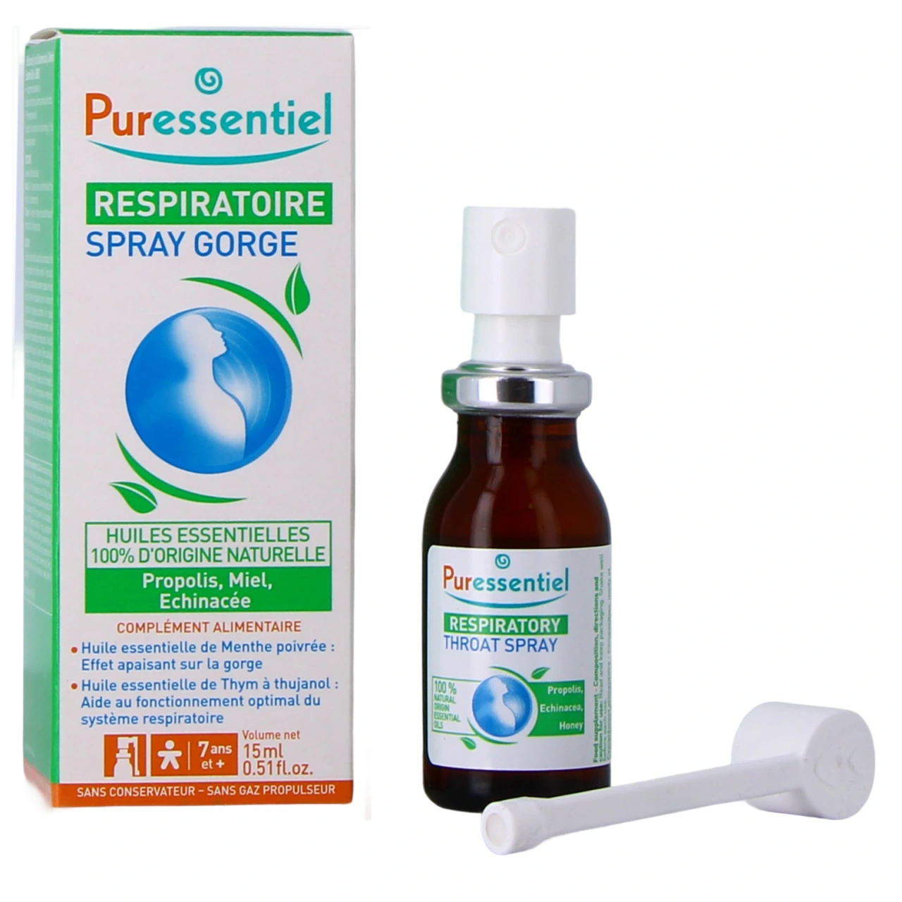 Puressentiel Respiratoire Spray Gorge - Puressentiel Respiratoire
