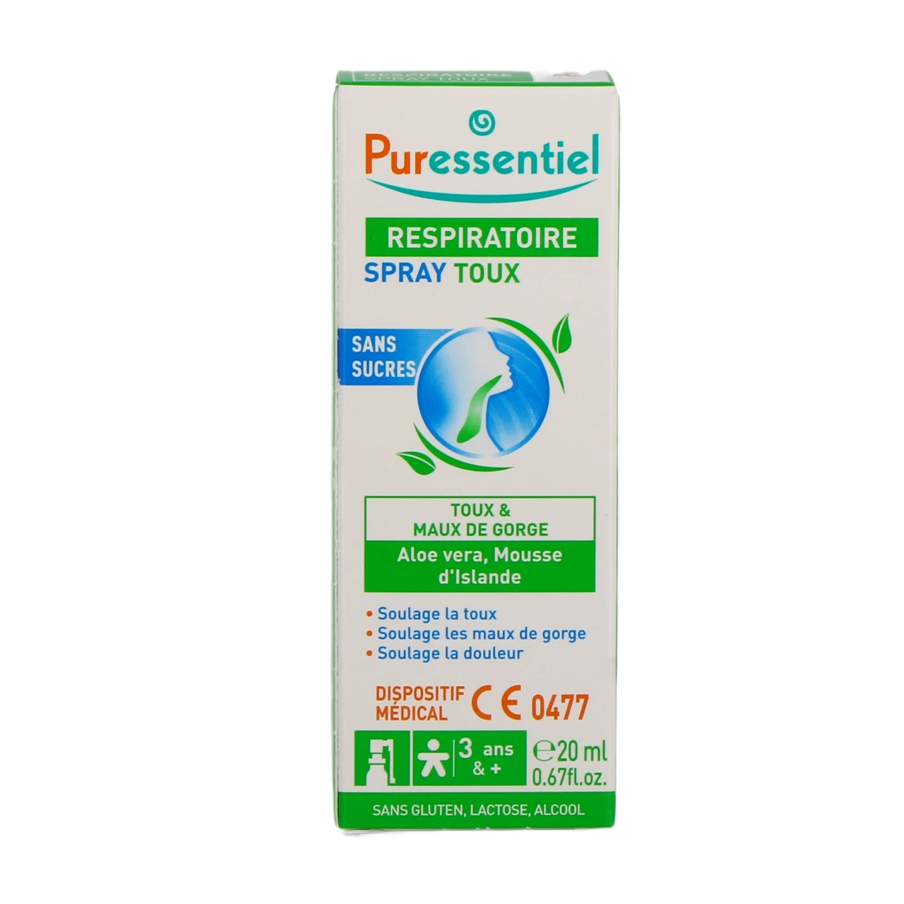 Puressentiel Respiratoire Spray Toux Sans Sucres - Vue 2