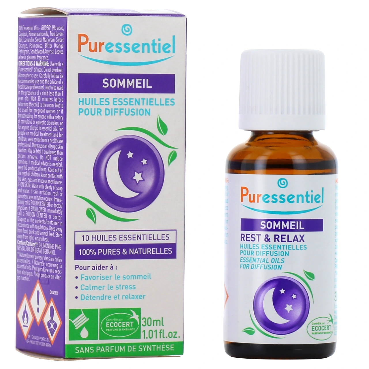 Puressentiel Sommeil Huiles Essentielles pour Diffusion - Puressentiel