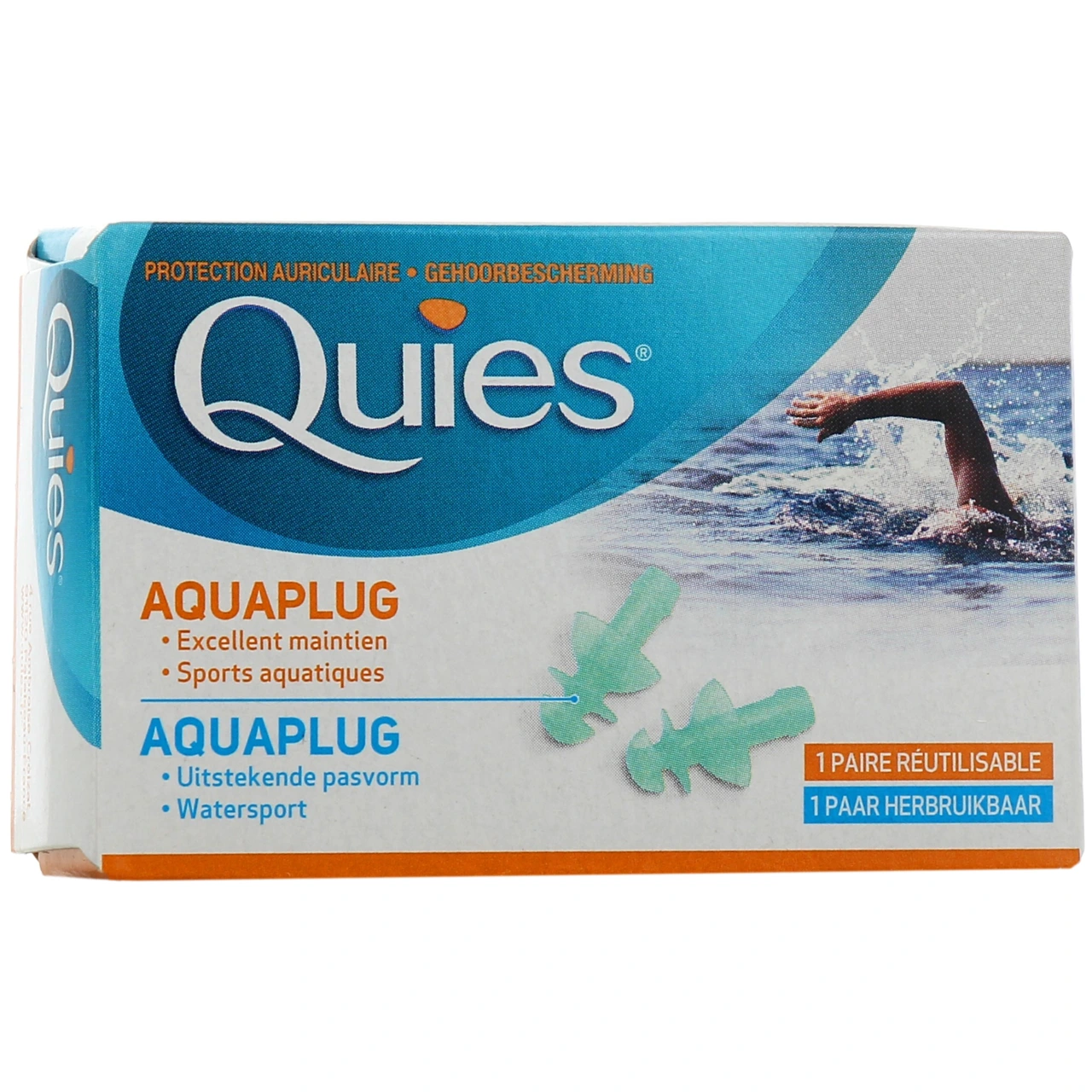 Quies Aquaplug Protection Auditive spécial Natation - Vue 4