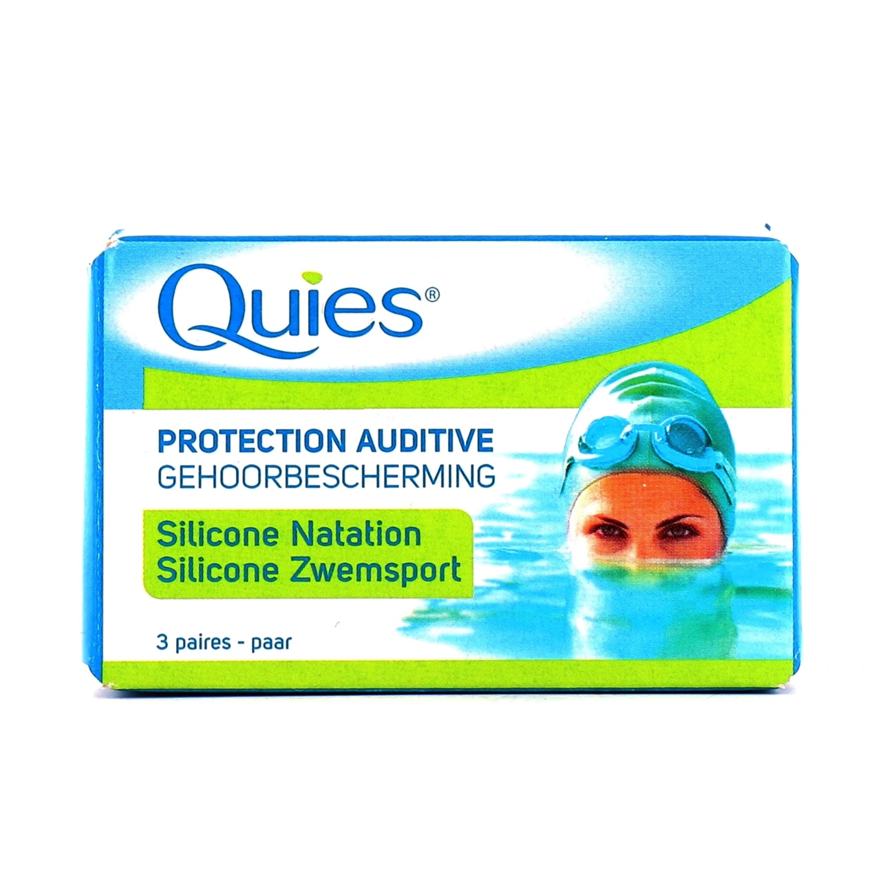 Quies Protection Auditive Silicone Natation 3 paires - Vue 7