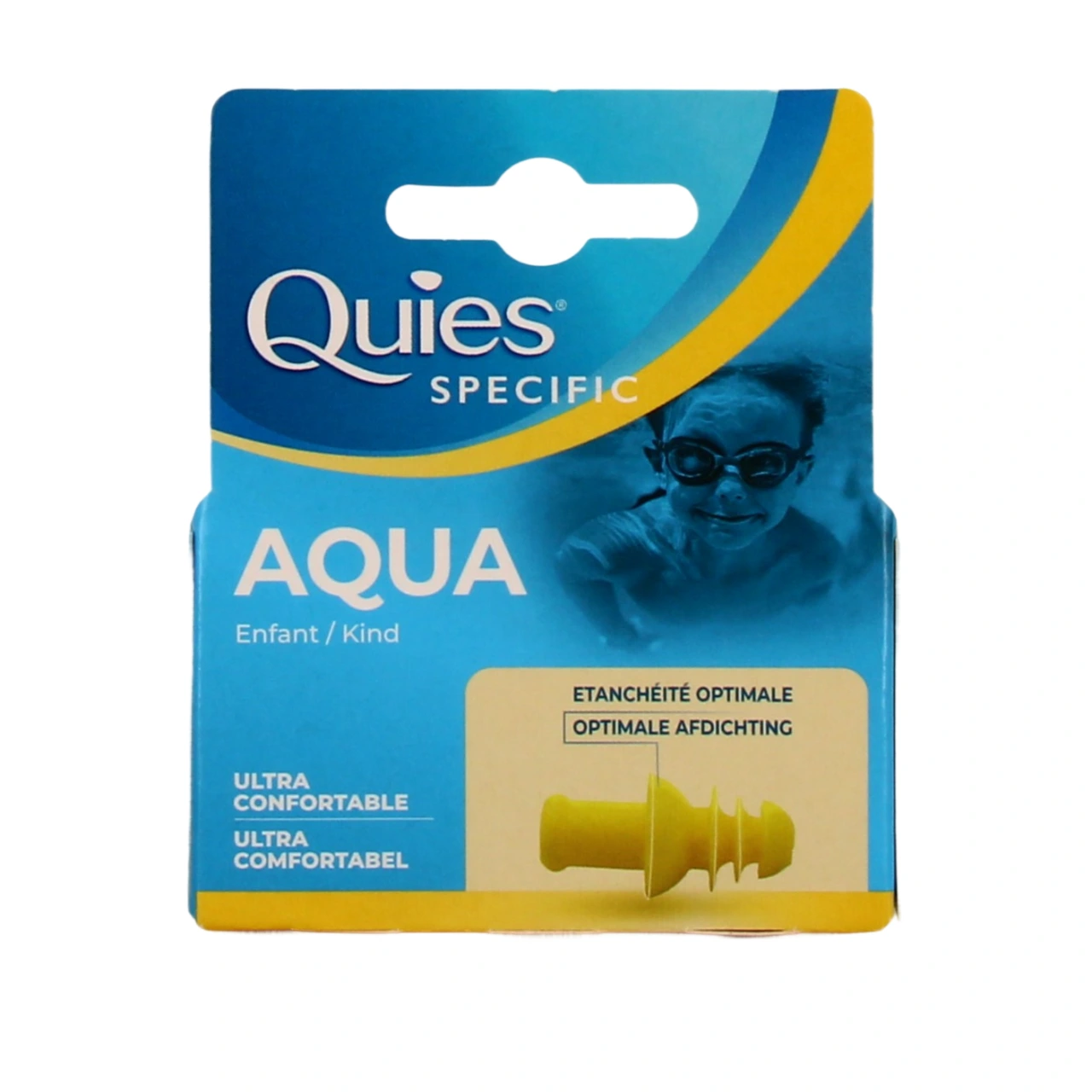 Quies Protection Auditive Silicone Natation 3 paires - Vue 4