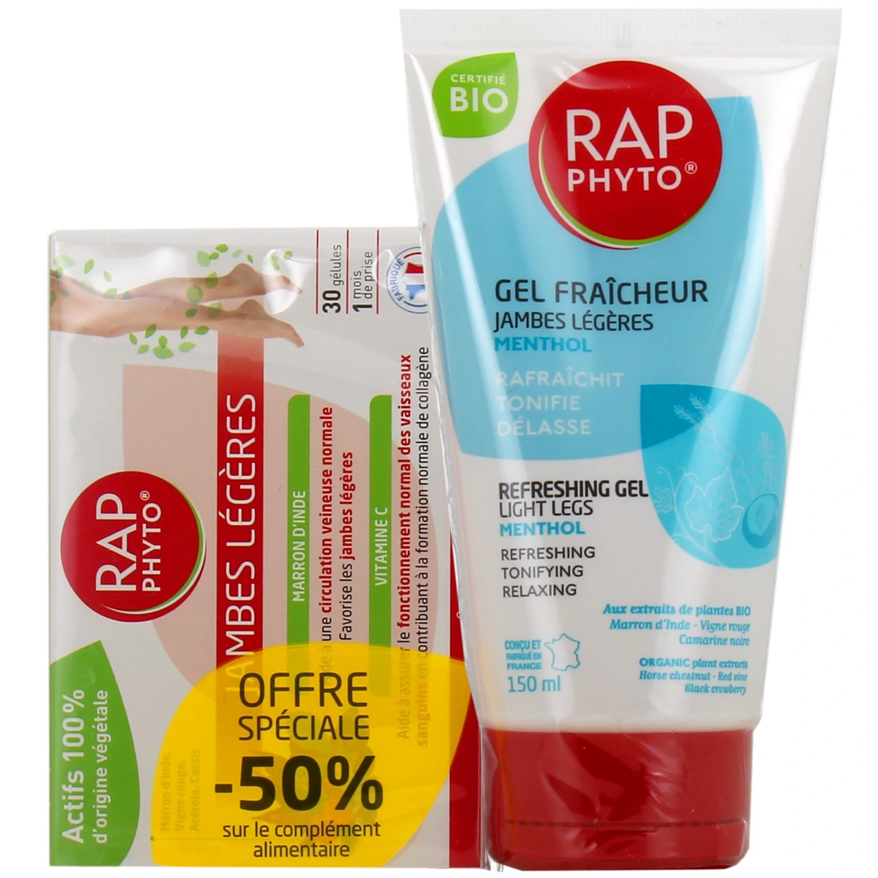 Rap Phyto Complément Alimentaire Jambes Légères - Vue 4