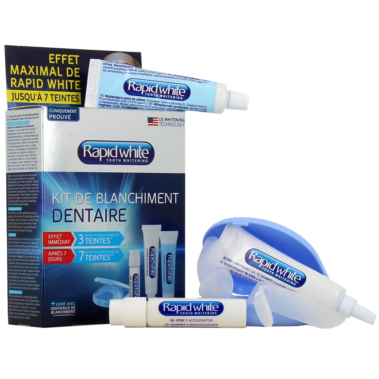 Rapid White Kit Blanchiment Dentaire - Bioes
