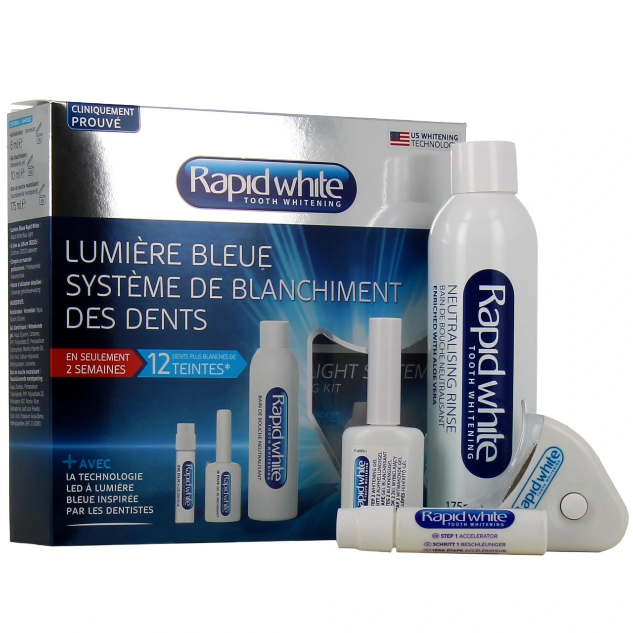 Rapid White Kit Lumière Bleue - Bioes