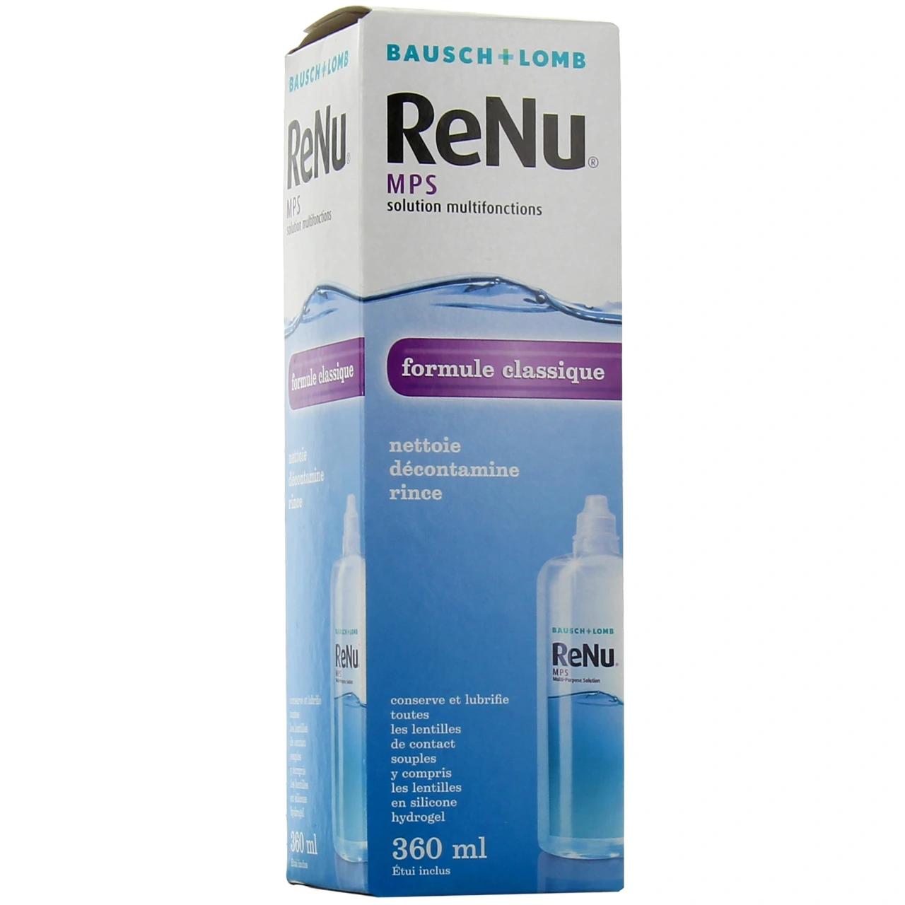 Renu MPS Solution Multifonctions pour Lentilles de Contact - Bausch and Lomb