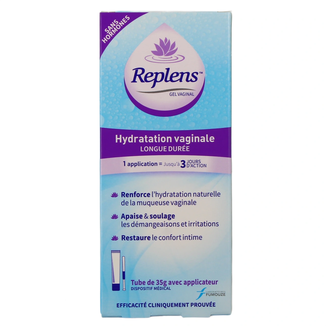 Replens Gel Hydratation Vaginale avec Applicateur - Vue 2