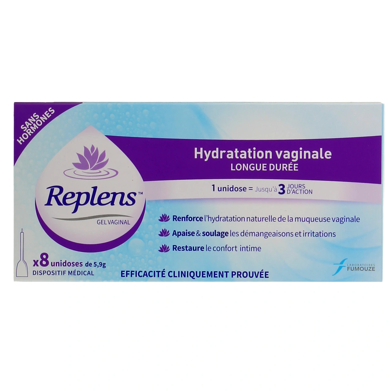Replens Gel Vaginal Hydratation Longue Durée - Vue 6