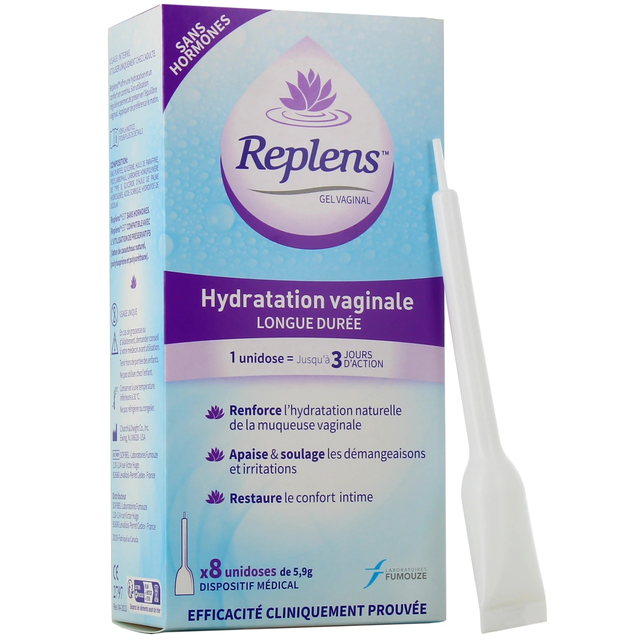 Replens Gel Vaginal Hydratation Longue Durée - Vue 4