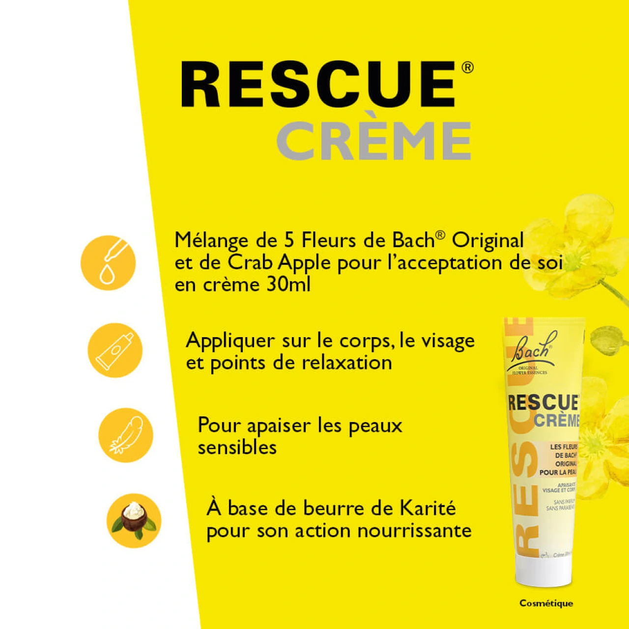 RESCUE® Crème Fleur de Bach - Vue 7