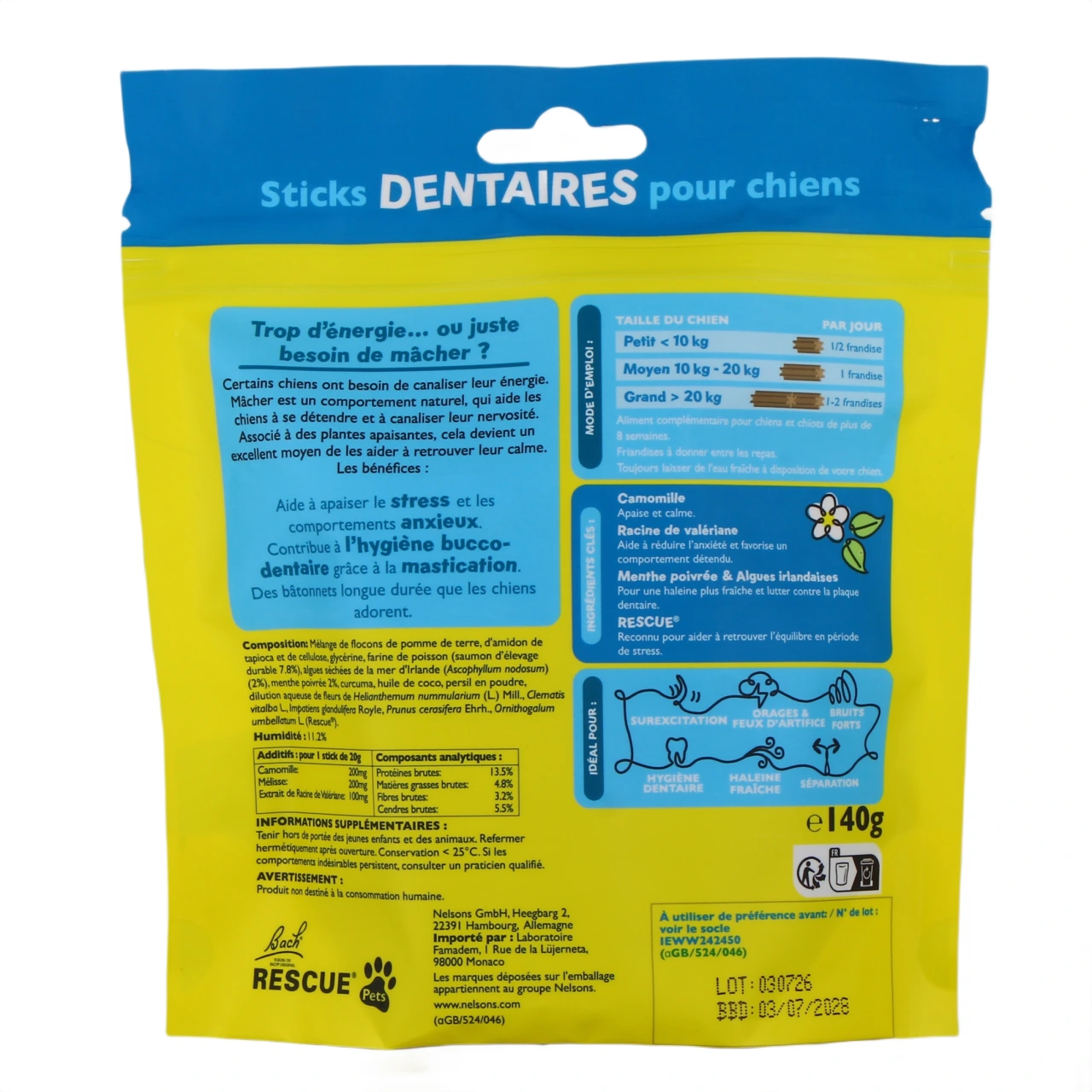 Rescue Pets Zen + Sticks à Mâcher pour Chiens - Vue 3