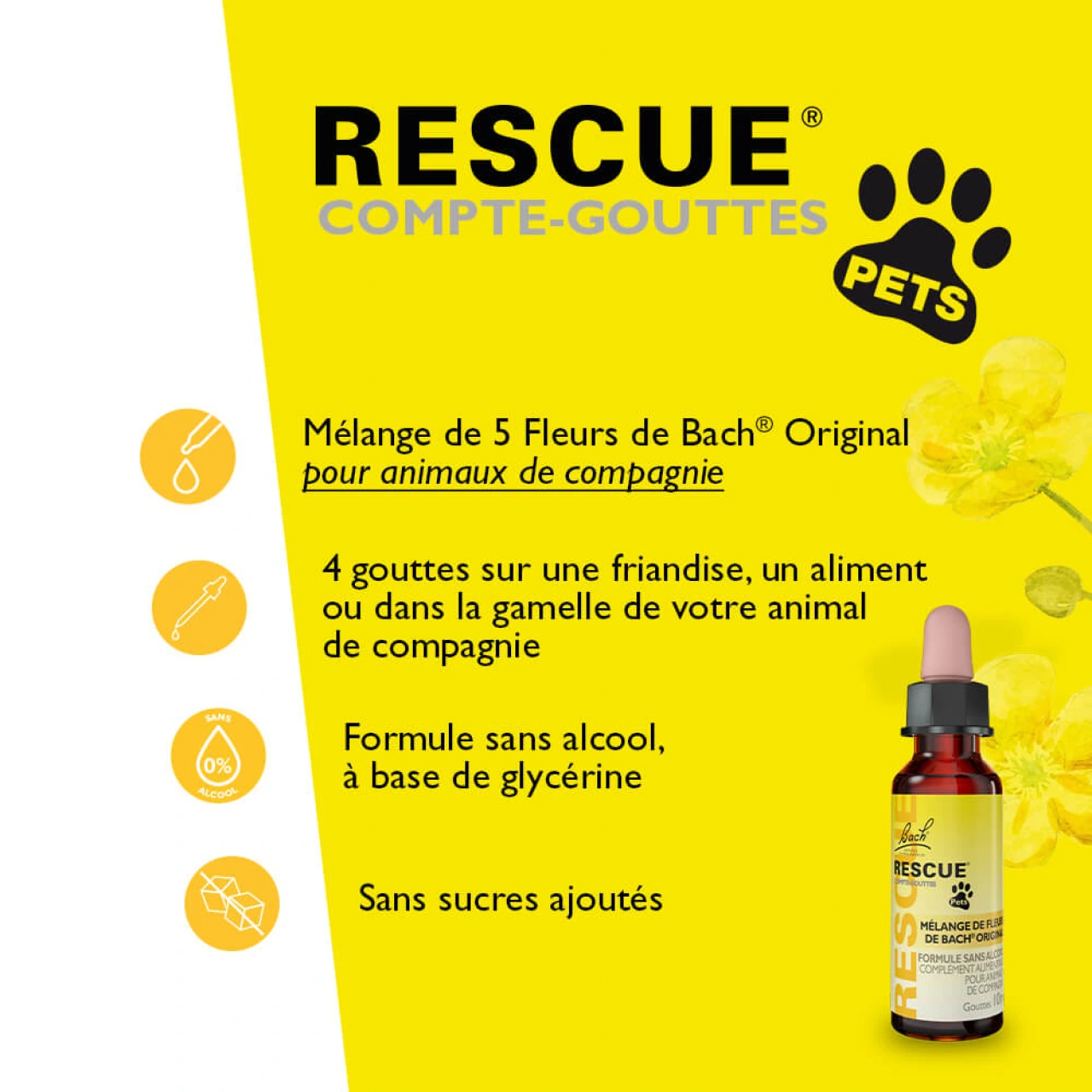 RESCUE® Pets Fleurs de Bach Animaux - Vue 7