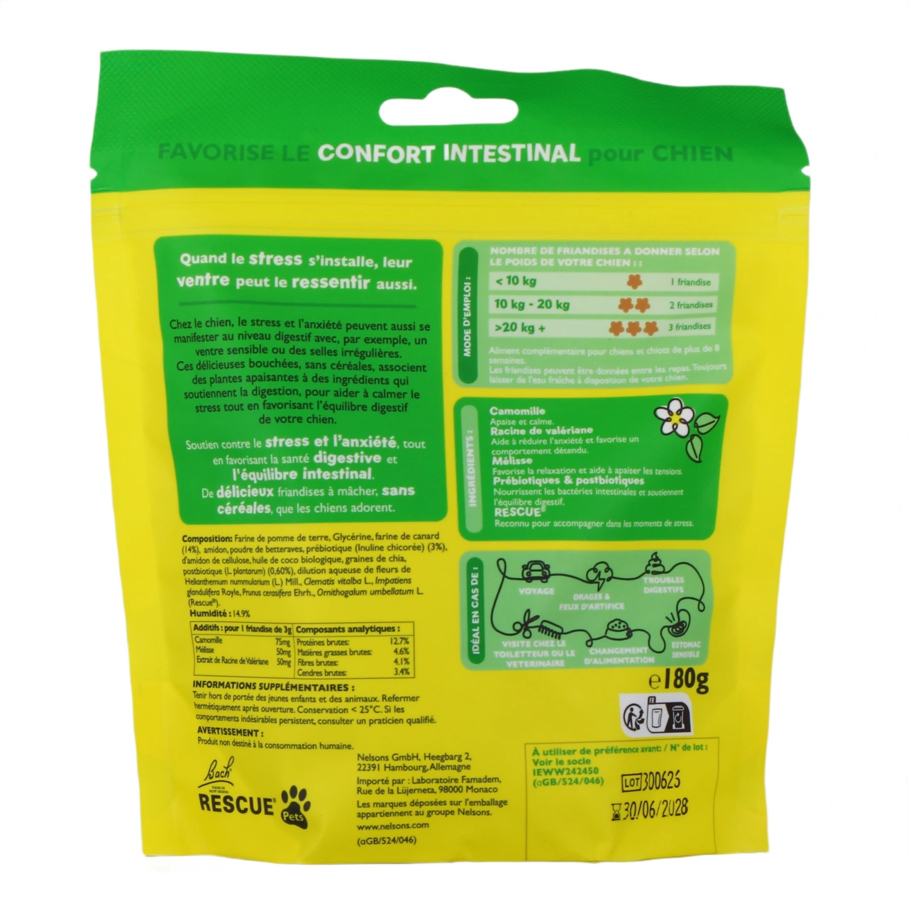 Rescue Pets Zen + Transit Friandises pour chiens - Vue 3