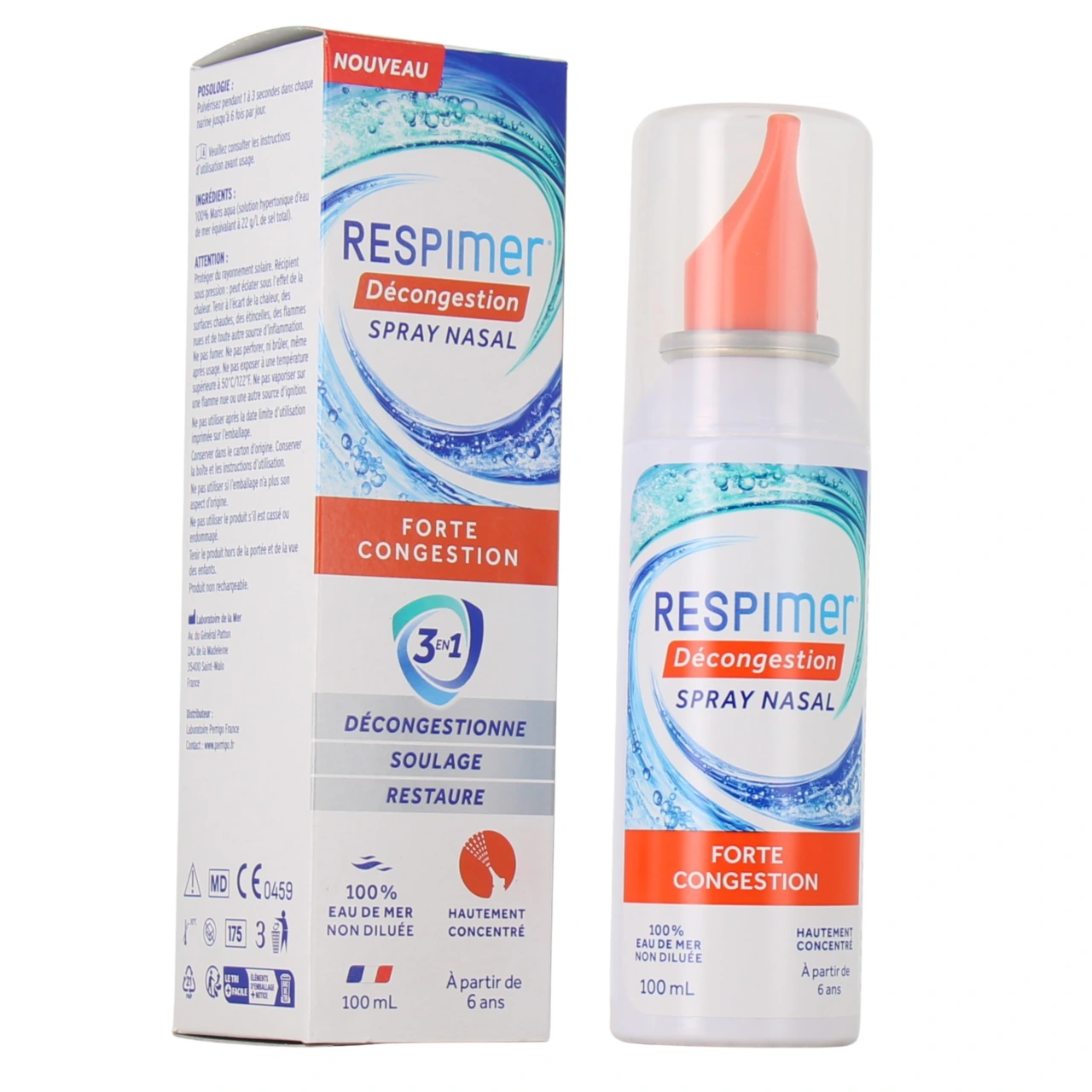 Respimer Décongestion Spray Nasal - Respimer