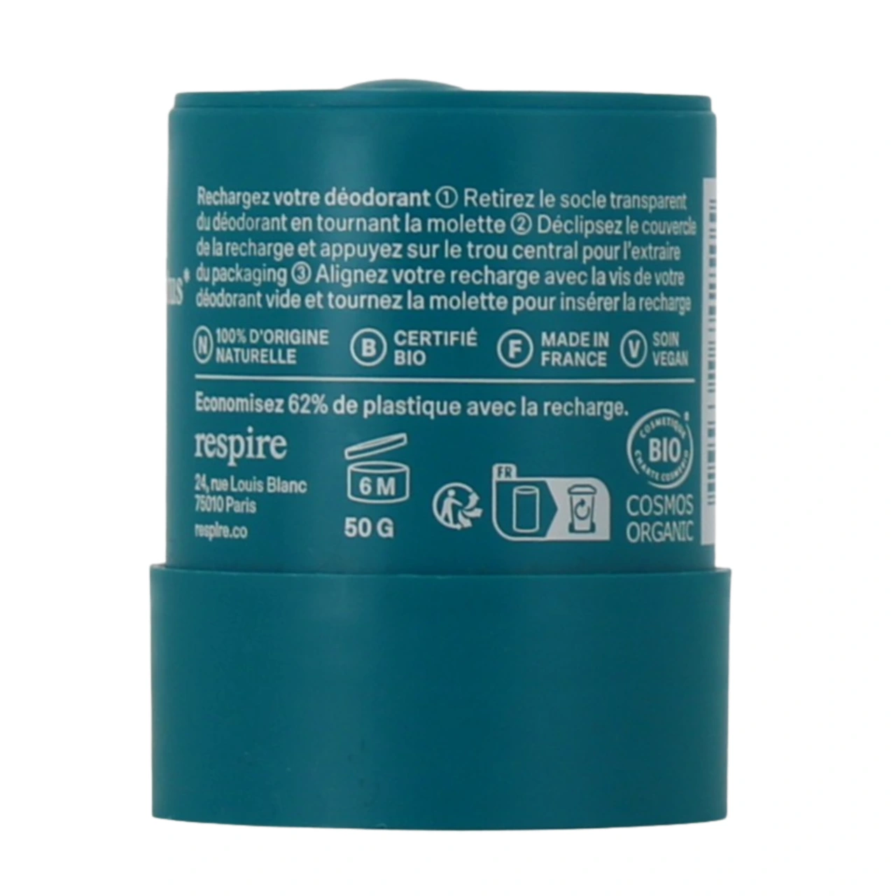 Respire Déodorant Stick Bio - Vue 21
