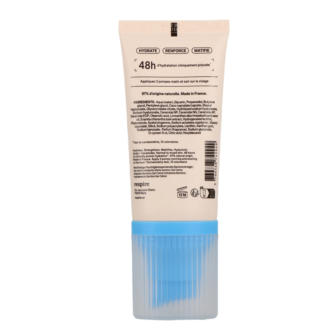 Respire Gel Crème Hydratant-Barrière - Vue 3