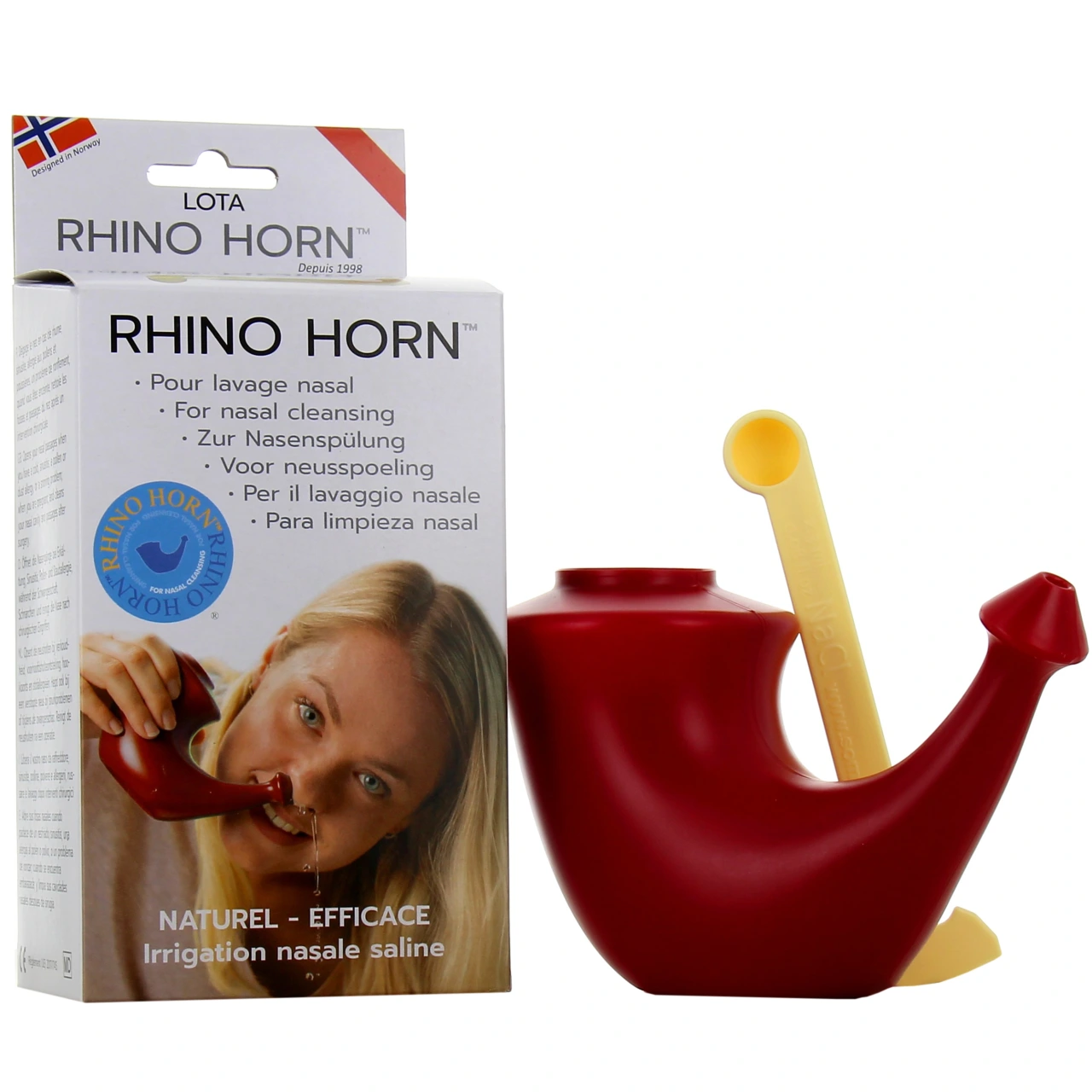 Rhino Horn Lavage de Nez - Vue 4