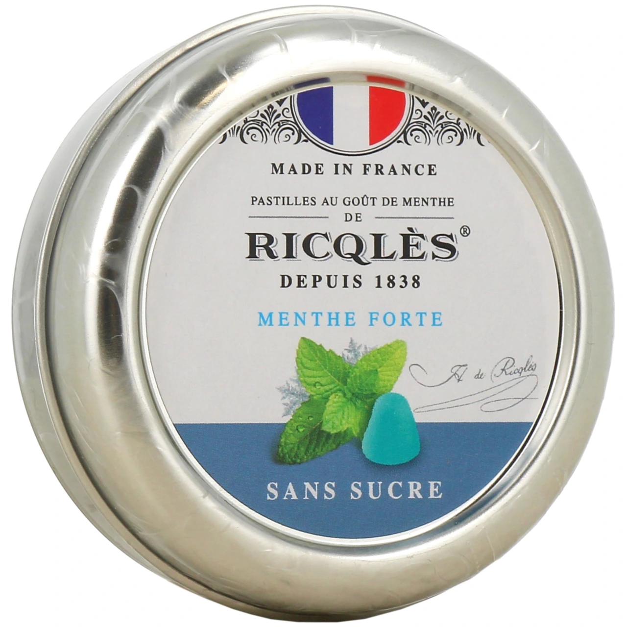 Ricqles Pastilles Menthe Forte sans sucres - Ricqles