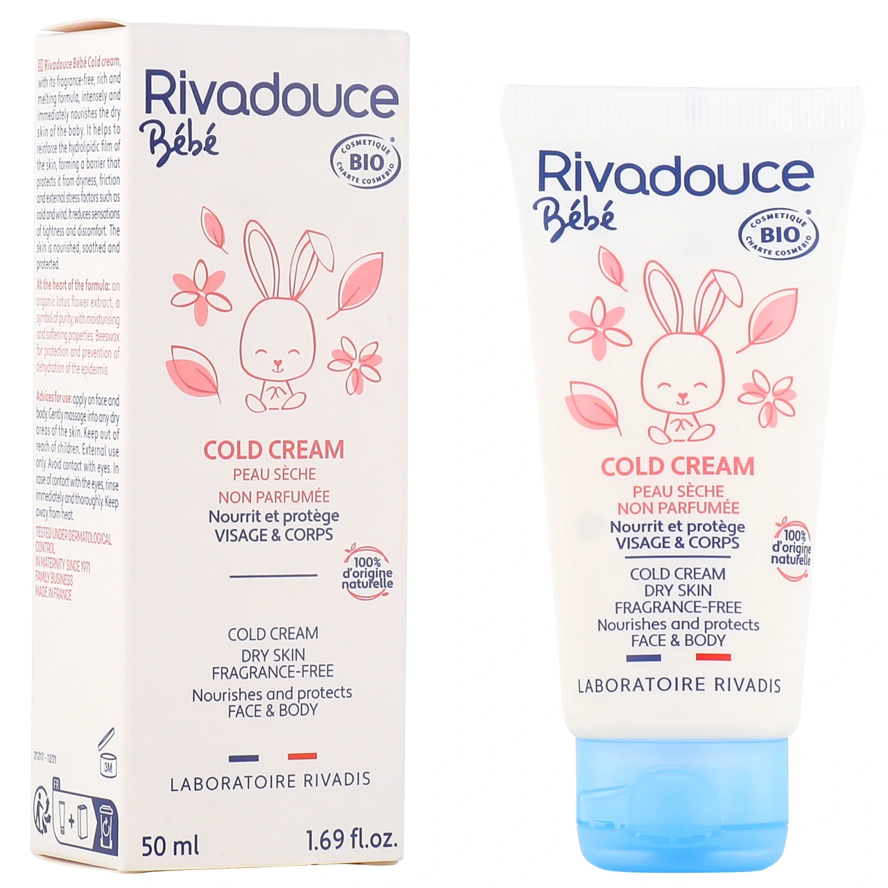 Rivadouce Bébé Bio Crème Cold Cream - Rivadouce