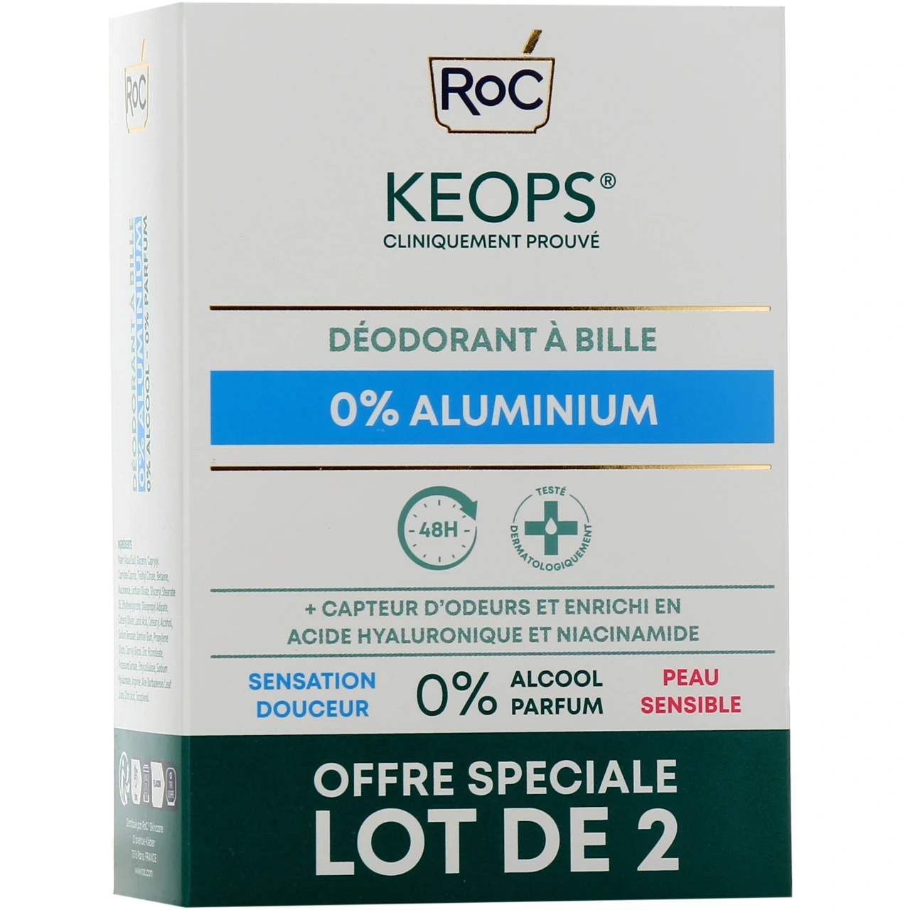 ROC Keops Déodorant 0% Aluminium - Vue 2