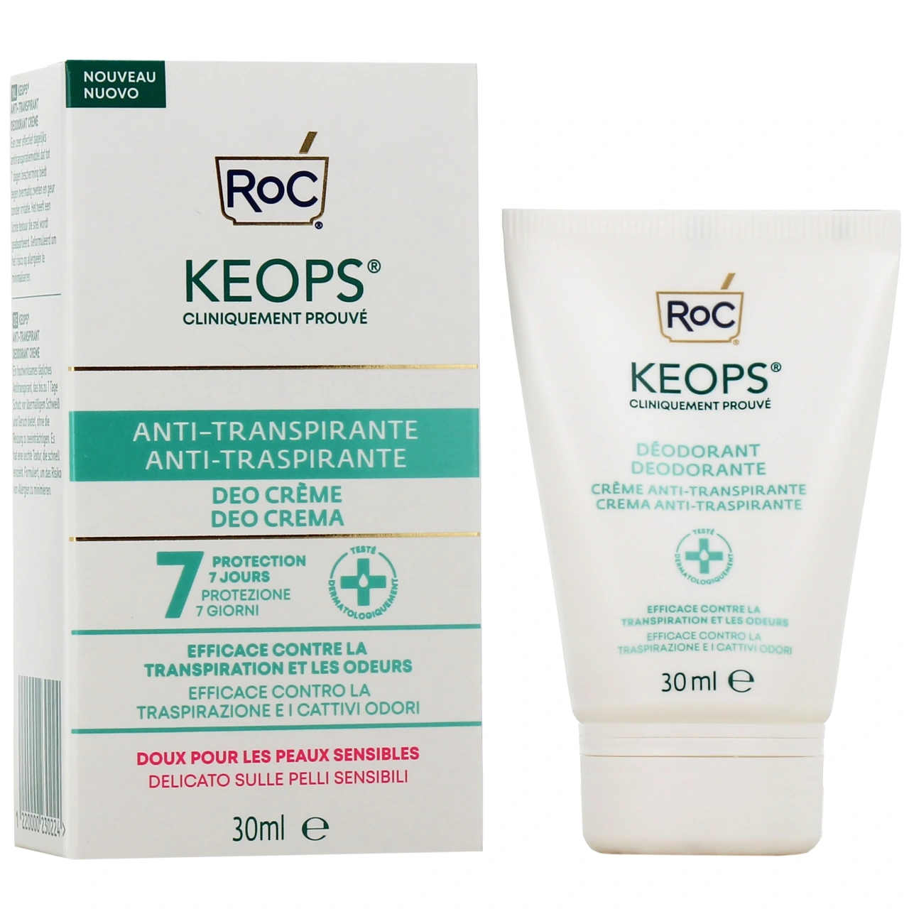 ROC Keops Déodorant Crème Anti-Transpirante - Keops