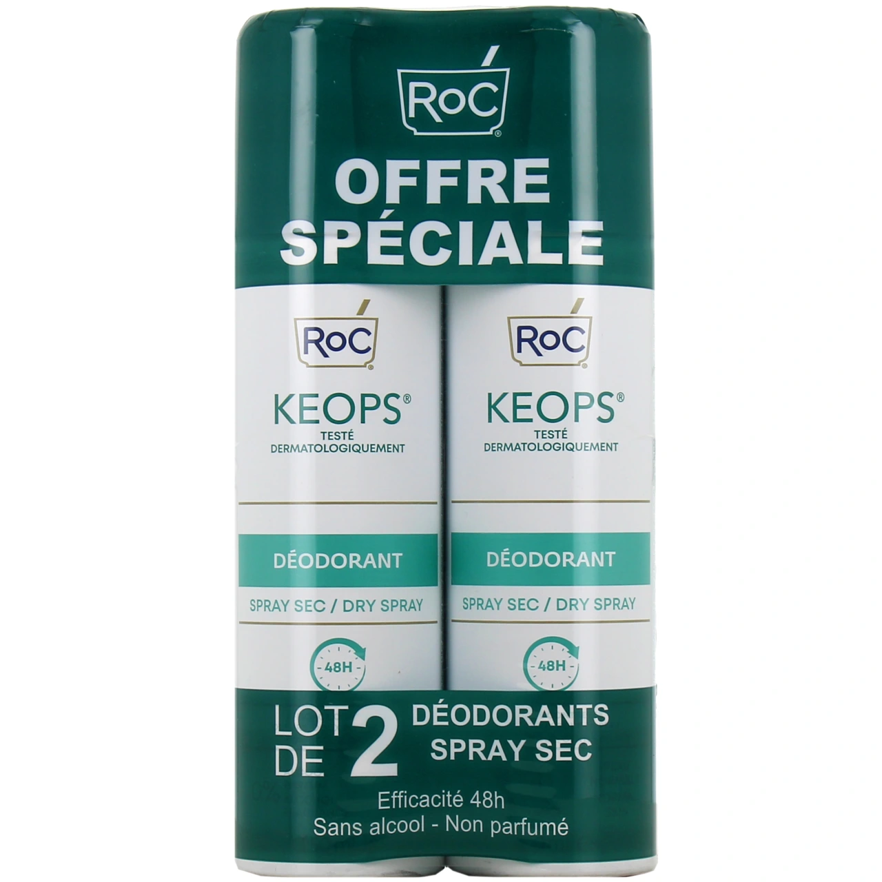 ROC Keops Déodorant Spray Sec 48h - Vue 4