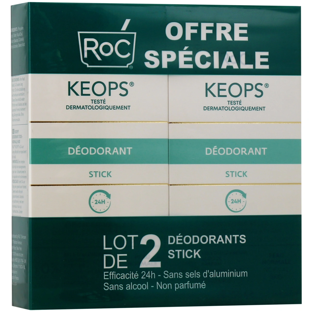 ROC Keops Déodorant Stick 24h - Vue 4
