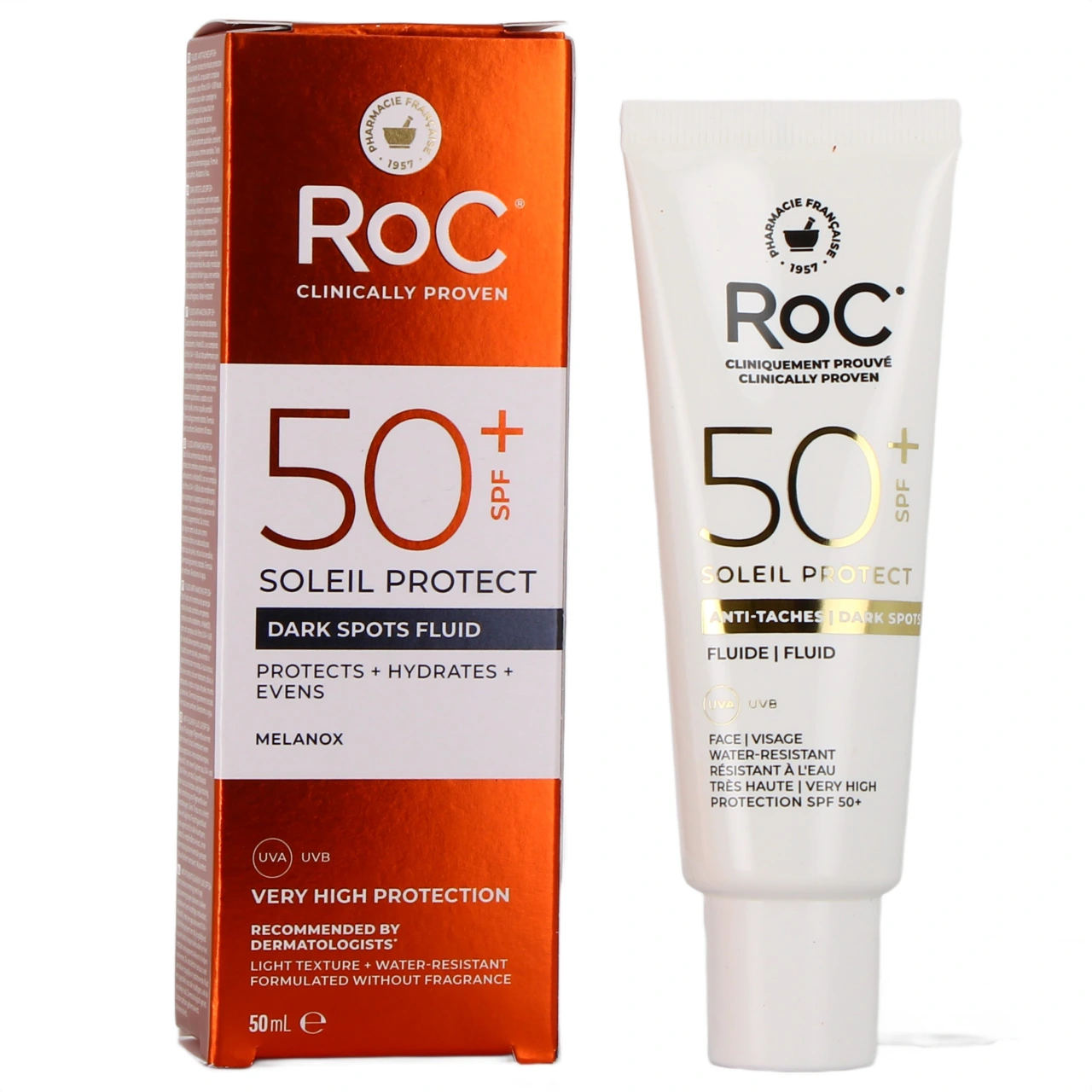 ROC Soleil Protect Fluide Anti-Taches SPF50 - RoC