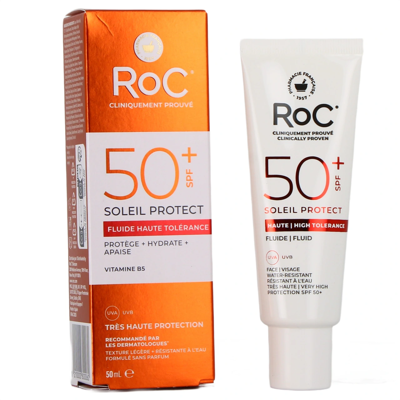 ROC Soleil Protect Fluide Haute Tolérance SPF50 - RoC