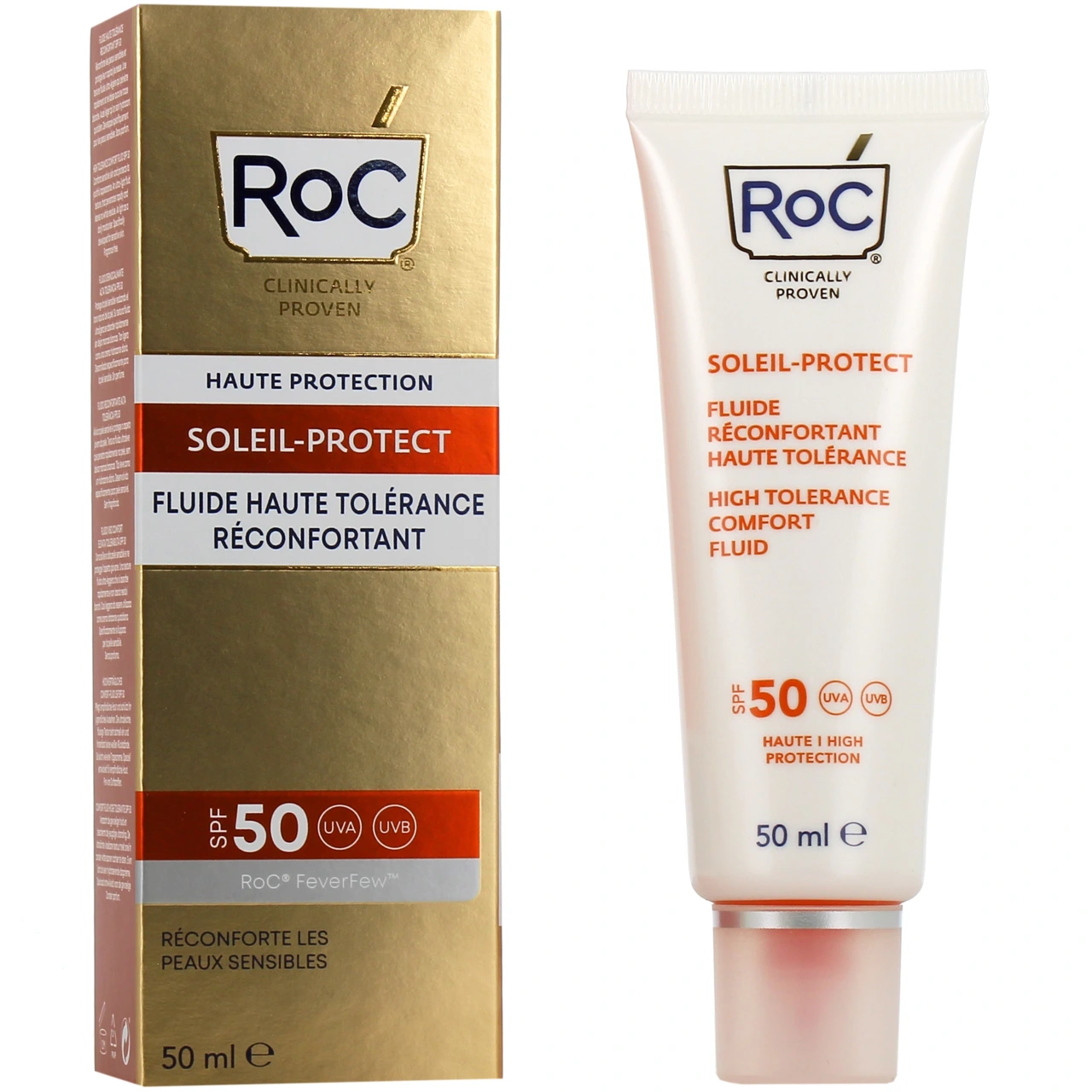 ROC Soleil Protect Fluide Haute Tolérance SPF50 - Vue 4